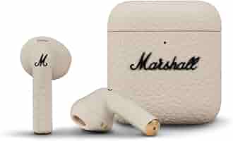 Marshall MinorⅣ Creamカラー Marshall、12mmドライバー搭載の完全ワイヤレスイヤホン「Minor